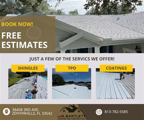 bartlett roofing zephyrhills florida